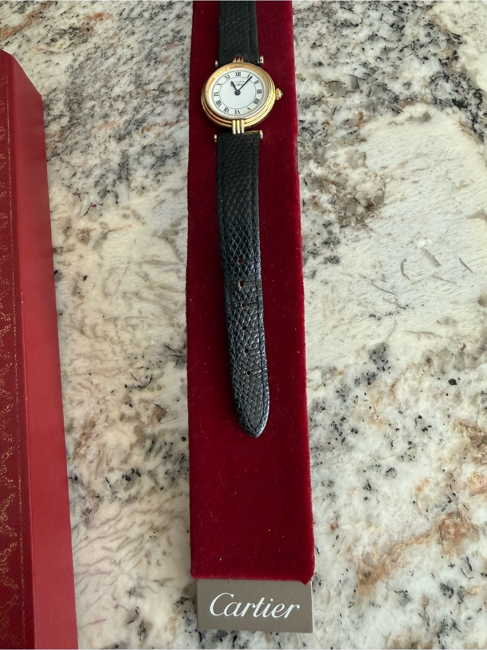 Must de Cartier solid sterling silver 18k gold plated - Picture 8 of 11